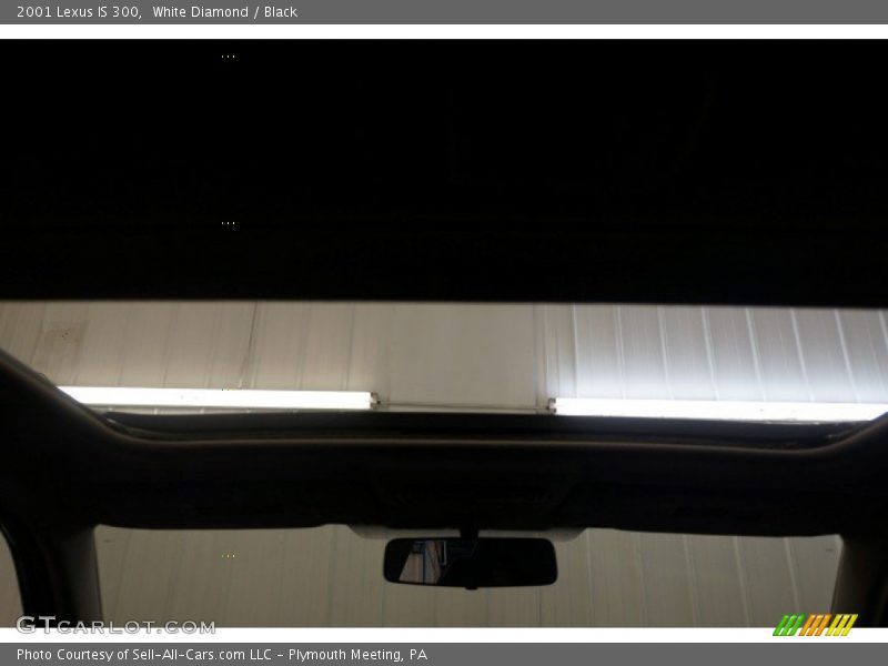 White Diamond / Black 2001 Lexus IS 300