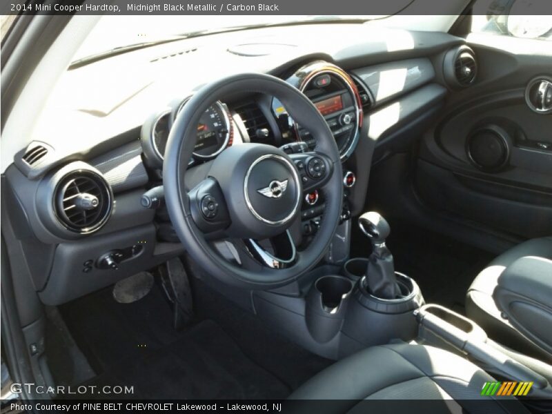 Midnight Black Metallic / Carbon Black 2014 Mini Cooper Hardtop