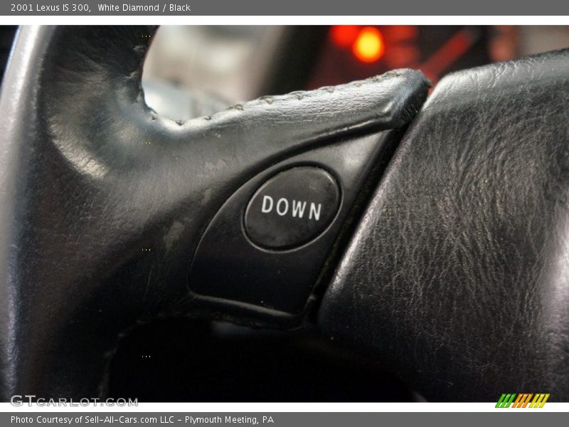 White Diamond / Black 2001 Lexus IS 300