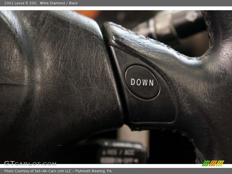 White Diamond / Black 2001 Lexus IS 300