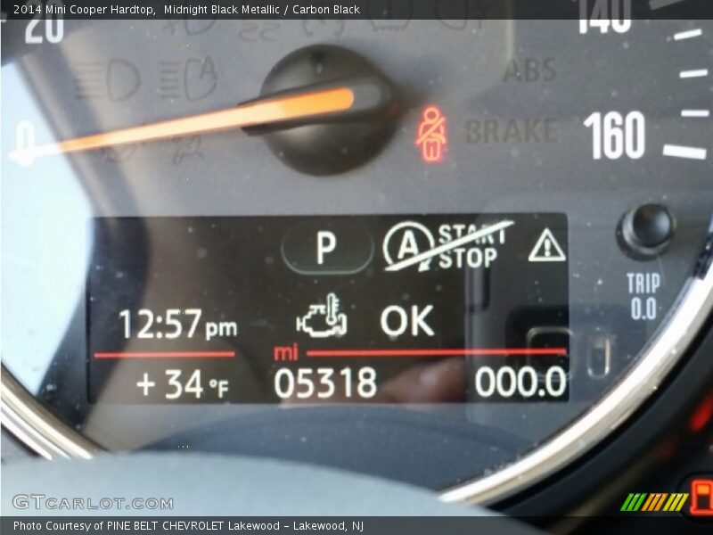 Midnight Black Metallic / Carbon Black 2014 Mini Cooper Hardtop