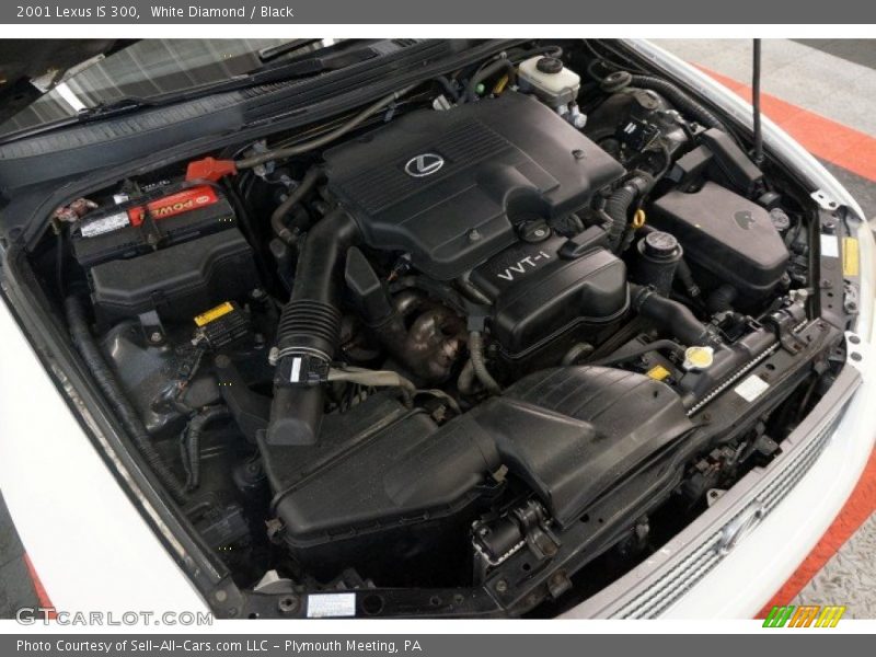 White Diamond / Black 2001 Lexus IS 300