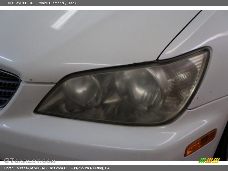 White Diamond / Black 2001 Lexus IS 300