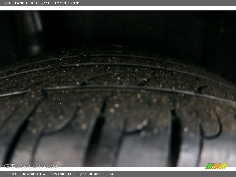 White Diamond / Black 2001 Lexus IS 300