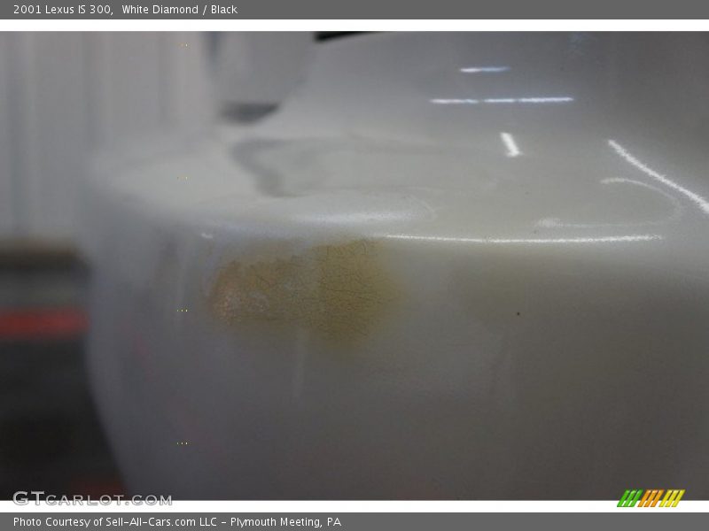 White Diamond / Black 2001 Lexus IS 300