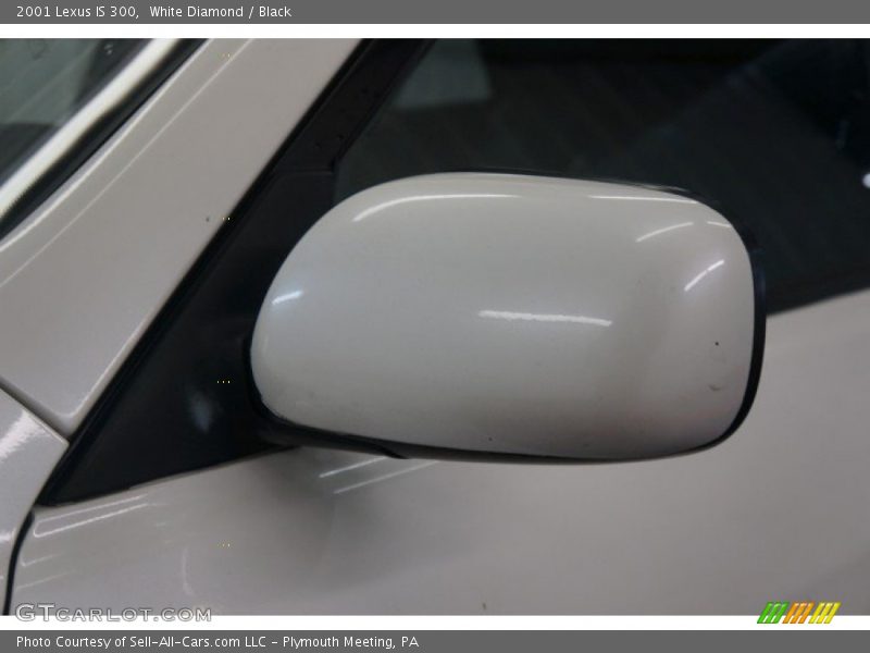 White Diamond / Black 2001 Lexus IS 300