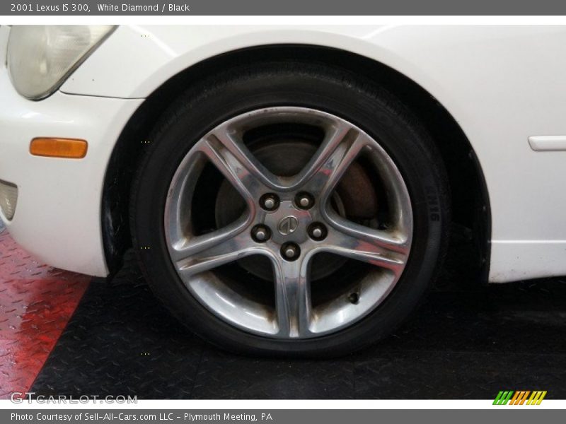 White Diamond / Black 2001 Lexus IS 300