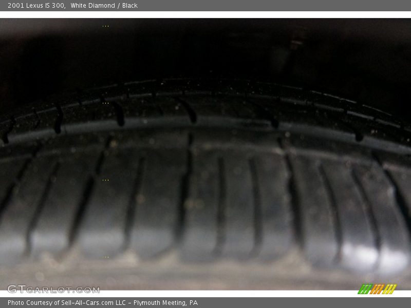 White Diamond / Black 2001 Lexus IS 300