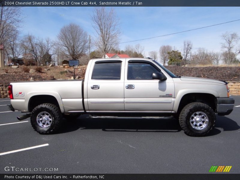 Sandstone Metallic / Tan 2004 Chevrolet Silverado 2500HD LT Crew Cab 4x4
