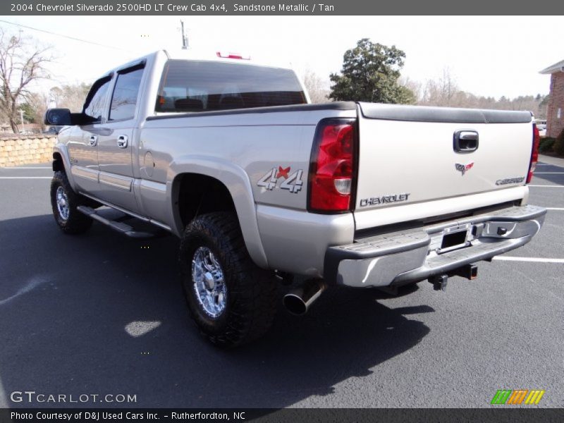 Sandstone Metallic / Tan 2004 Chevrolet Silverado 2500HD LT Crew Cab 4x4