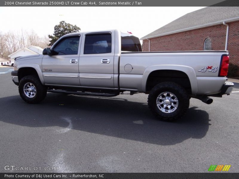 Sandstone Metallic / Tan 2004 Chevrolet Silverado 2500HD LT Crew Cab 4x4