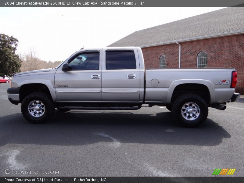 Sandstone Metallic / Tan 2004 Chevrolet Silverado 2500HD LT Crew Cab 4x4