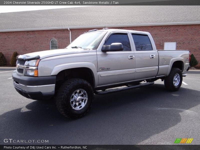Sandstone Metallic / Tan 2004 Chevrolet Silverado 2500HD LT Crew Cab 4x4