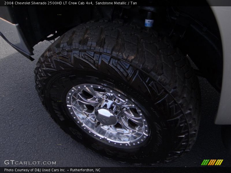 Sandstone Metallic / Tan 2004 Chevrolet Silverado 2500HD LT Crew Cab 4x4