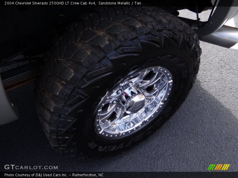 Sandstone Metallic / Tan 2004 Chevrolet Silverado 2500HD LT Crew Cab 4x4