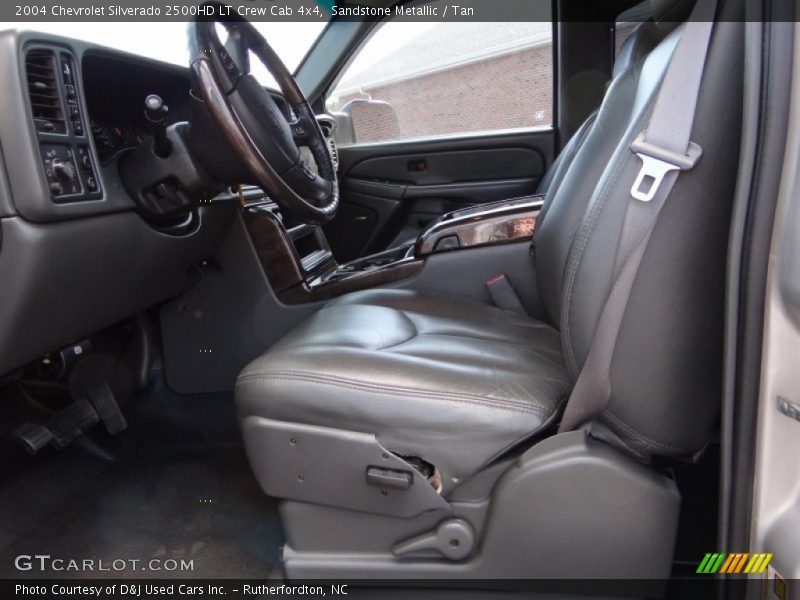 Sandstone Metallic / Tan 2004 Chevrolet Silverado 2500HD LT Crew Cab 4x4