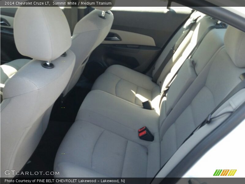 Summit White / Medium Titanium 2014 Chevrolet Cruze LT