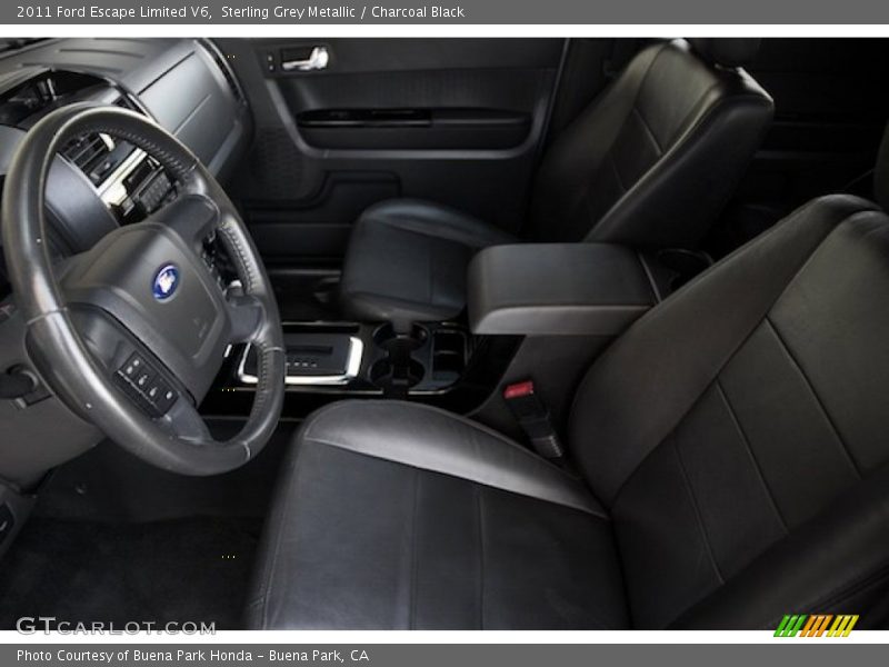 Sterling Grey Metallic / Charcoal Black 2011 Ford Escape Limited V6