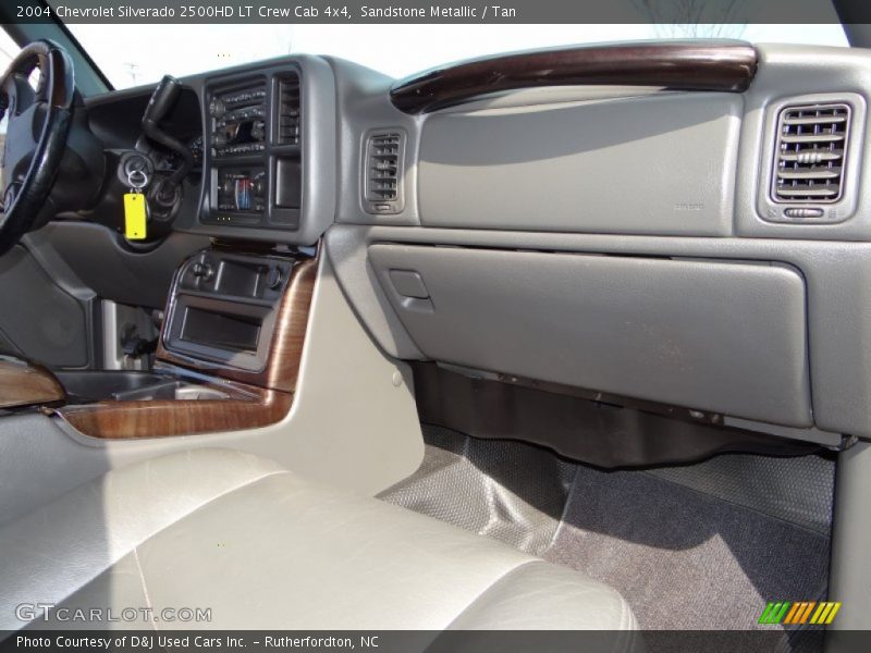 Sandstone Metallic / Tan 2004 Chevrolet Silverado 2500HD LT Crew Cab 4x4