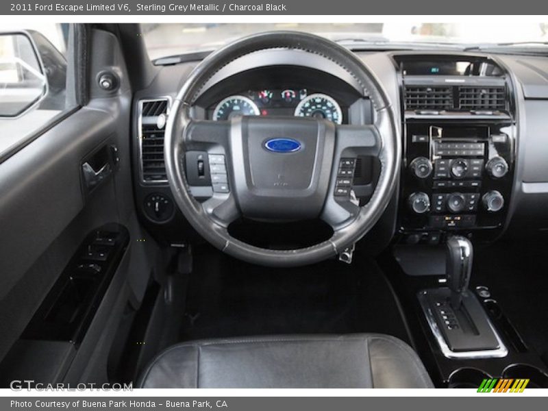 Sterling Grey Metallic / Charcoal Black 2011 Ford Escape Limited V6