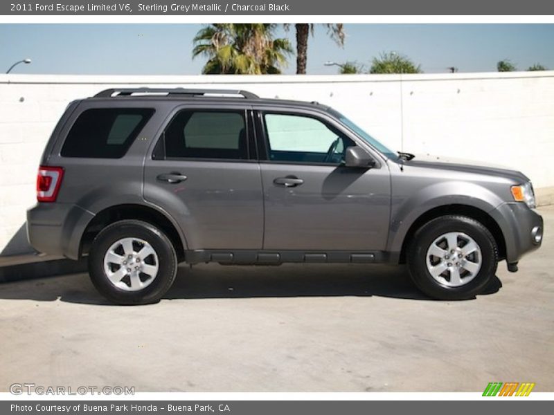 Sterling Grey Metallic / Charcoal Black 2011 Ford Escape Limited V6