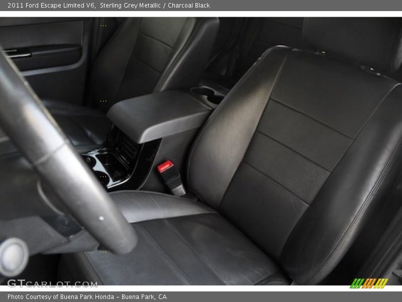 Sterling Grey Metallic / Charcoal Black 2011 Ford Escape Limited V6