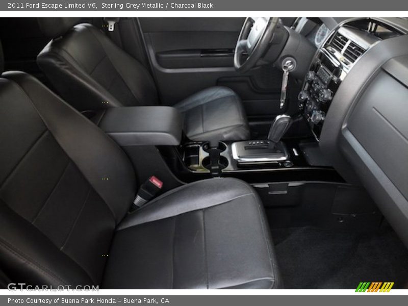 Sterling Grey Metallic / Charcoal Black 2011 Ford Escape Limited V6