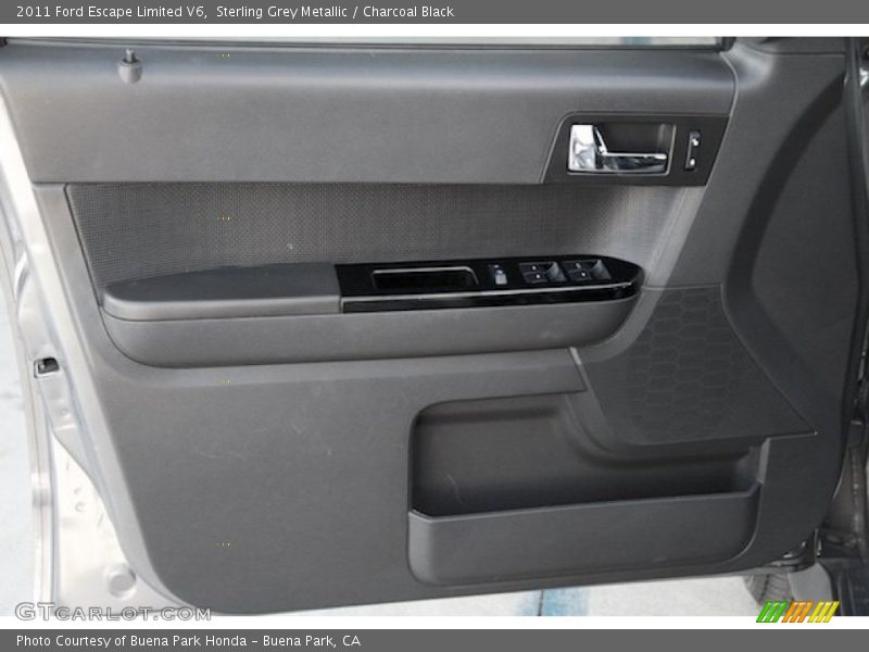 Sterling Grey Metallic / Charcoal Black 2011 Ford Escape Limited V6