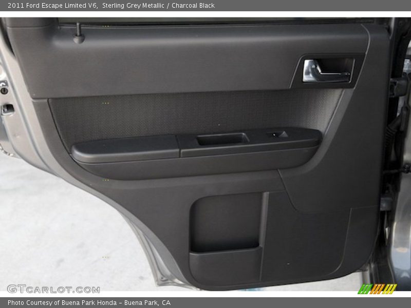 Sterling Grey Metallic / Charcoal Black 2011 Ford Escape Limited V6