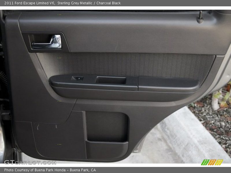Sterling Grey Metallic / Charcoal Black 2011 Ford Escape Limited V6