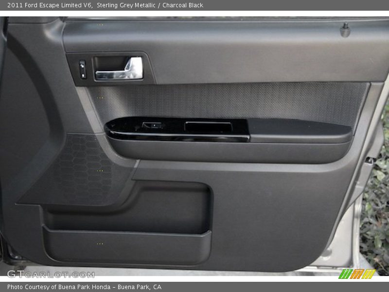 Sterling Grey Metallic / Charcoal Black 2011 Ford Escape Limited V6