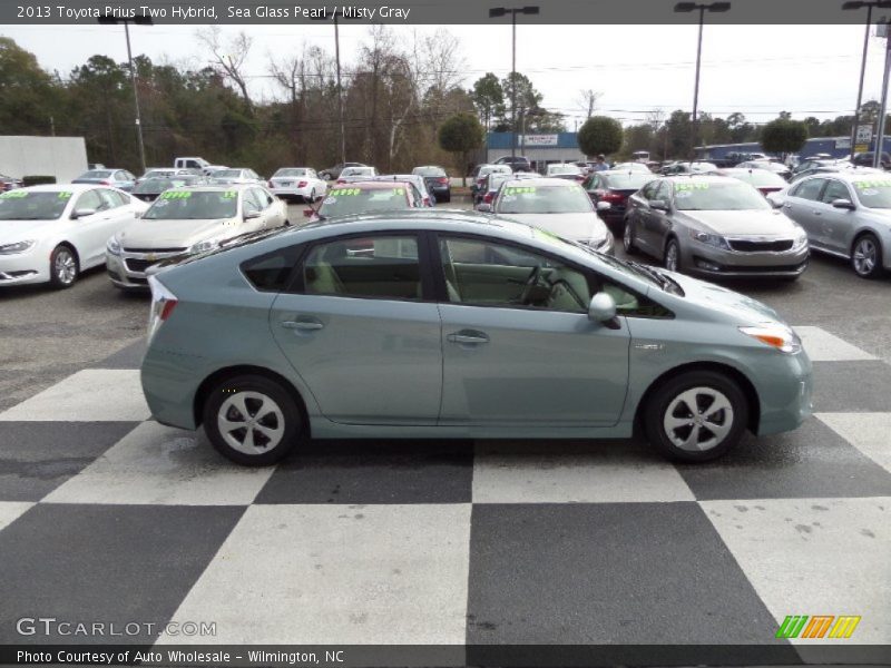 Sea Glass Pearl / Misty Gray 2013 Toyota Prius Two Hybrid