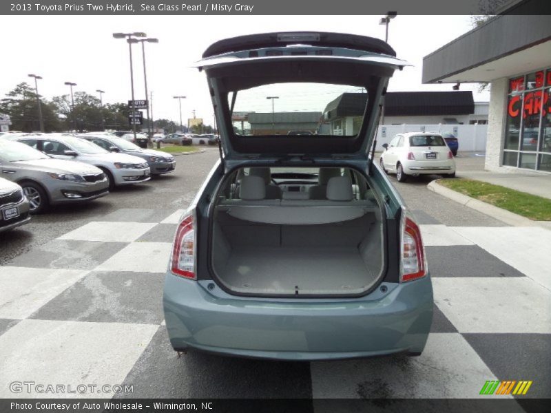 Sea Glass Pearl / Misty Gray 2013 Toyota Prius Two Hybrid