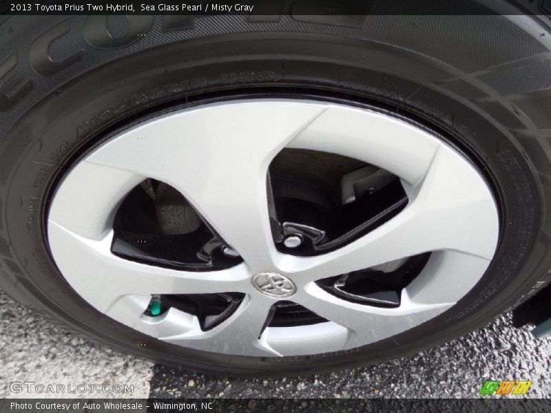 Sea Glass Pearl / Misty Gray 2013 Toyota Prius Two Hybrid