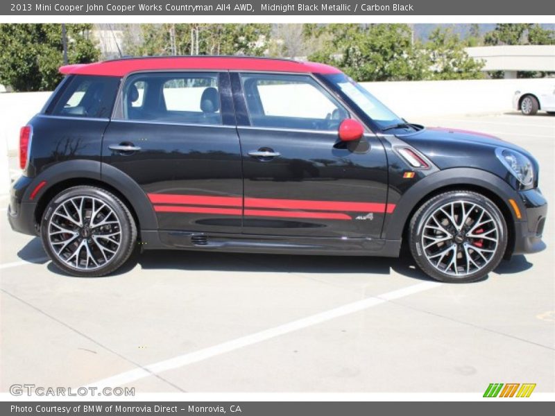 Midnight Black Metallic / Carbon Black 2013 Mini Cooper John Cooper Works Countryman All4 AWD