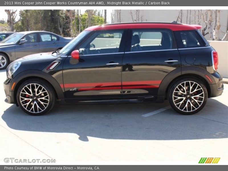 Midnight Black Metallic / Carbon Black 2013 Mini Cooper John Cooper Works Countryman All4 AWD