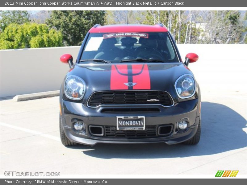 Midnight Black Metallic / Carbon Black 2013 Mini Cooper John Cooper Works Countryman All4 AWD
