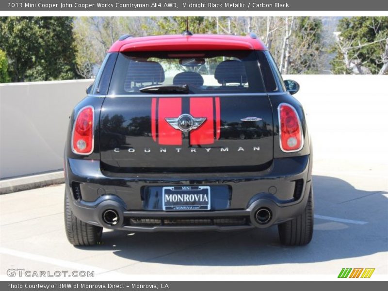 Midnight Black Metallic / Carbon Black 2013 Mini Cooper John Cooper Works Countryman All4 AWD
