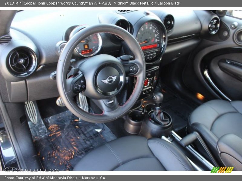 Midnight Black Metallic / Carbon Black 2013 Mini Cooper John Cooper Works Countryman All4 AWD