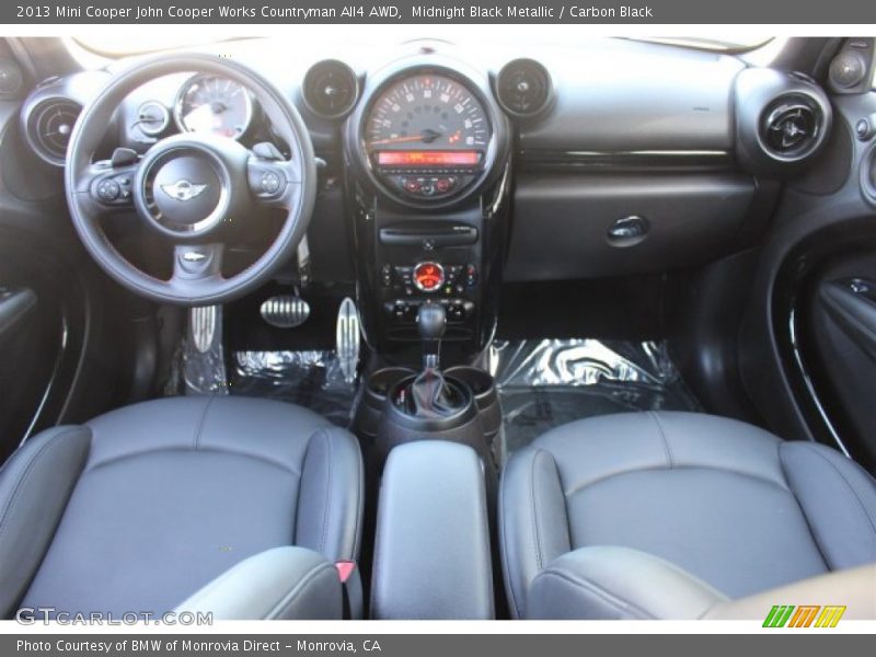 Midnight Black Metallic / Carbon Black 2013 Mini Cooper John Cooper Works Countryman All4 AWD