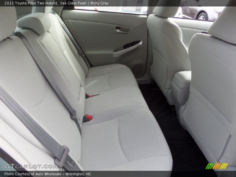 Sea Glass Pearl / Misty Gray 2013 Toyota Prius Two Hybrid