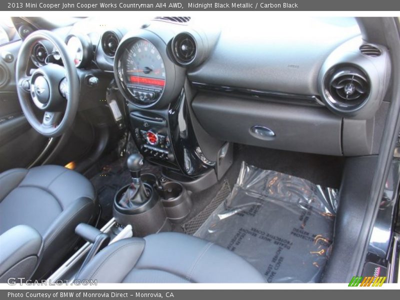 Midnight Black Metallic / Carbon Black 2013 Mini Cooper John Cooper Works Countryman All4 AWD