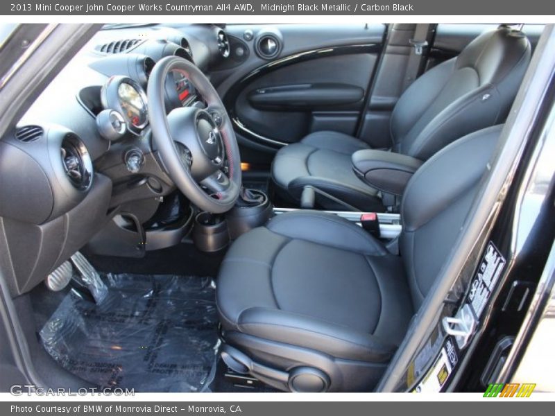 Midnight Black Metallic / Carbon Black 2013 Mini Cooper John Cooper Works Countryman All4 AWD