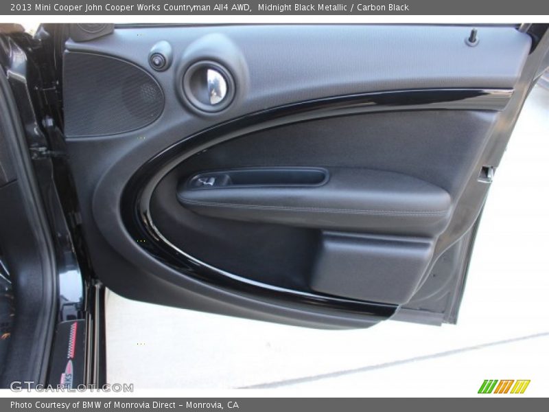 Midnight Black Metallic / Carbon Black 2013 Mini Cooper John Cooper Works Countryman All4 AWD