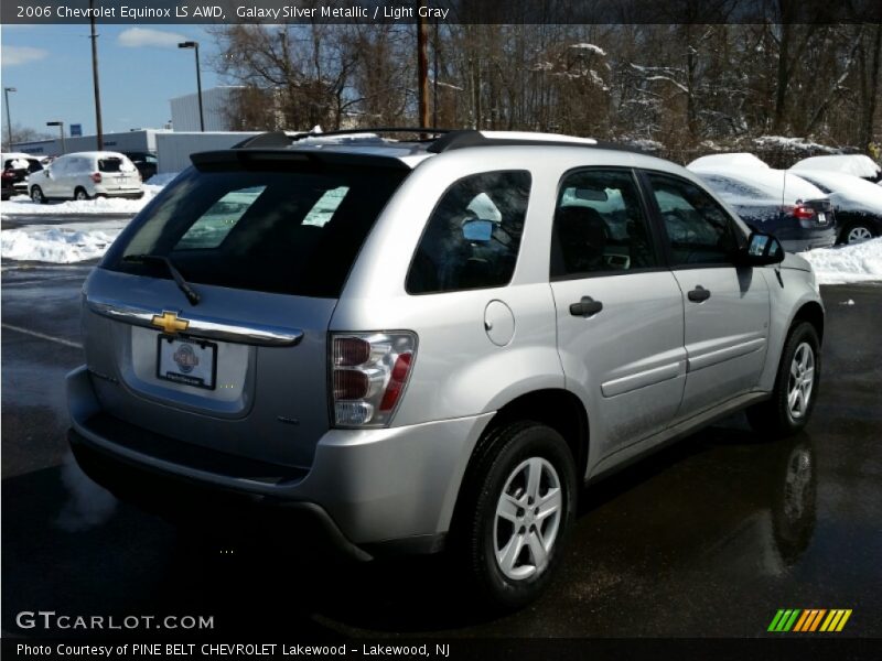 Galaxy Silver Metallic / Light Gray 2006 Chevrolet Equinox LS AWD