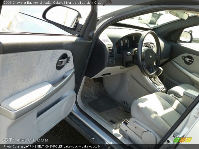 Galaxy Silver Metallic / Light Gray 2006 Chevrolet Equinox LS AWD