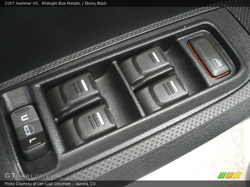 Midnight Blue Metallic / Ebony Black 2007 Hummer H3