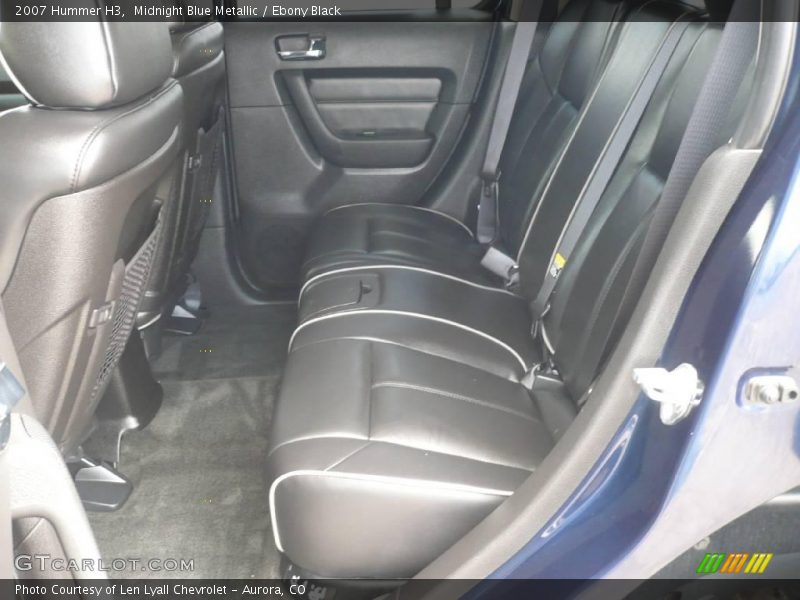 Midnight Blue Metallic / Ebony Black 2007 Hummer H3