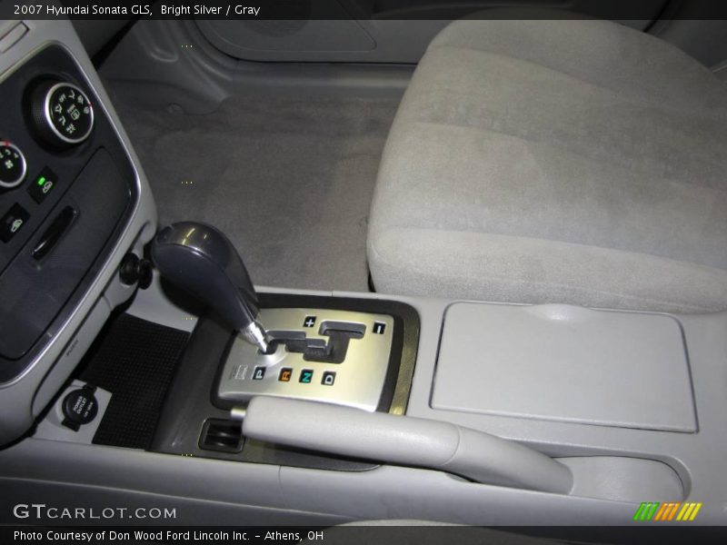 Bright Silver / Gray 2007 Hyundai Sonata GLS
