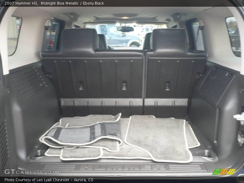 Midnight Blue Metallic / Ebony Black 2007 Hummer H3